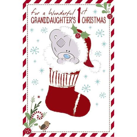 Granddaughters 1st Tiny Tatty Teddy  Me to You Bear Christmas Card £2.49